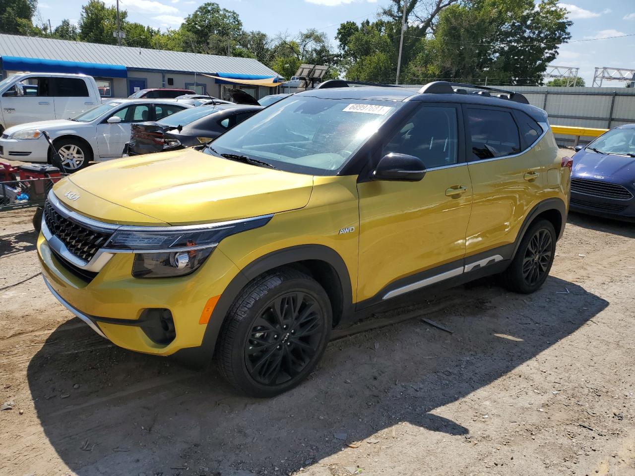 2022 KIA SELTOS NIGHTFALL VIN:KNDEUCA25N7285613