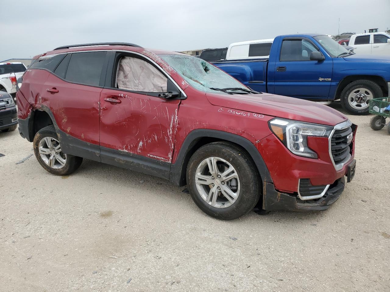 2022 GMC TERRAIN SLE VIN:3GKALMEV4NL208307