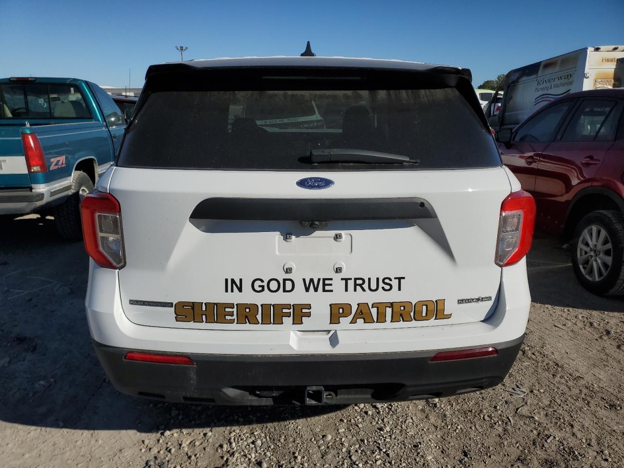2022 FORD EXPLORER POLICE INTERCEPTOR VIN:1FM5K8AB3NGB80924