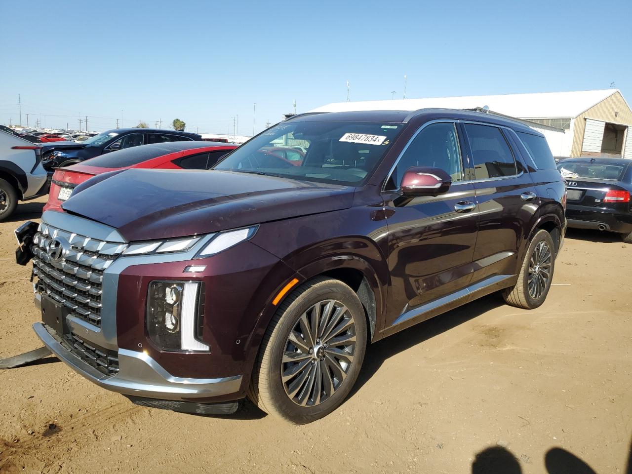 2024 HYUNDAI PALISADE CALLIGRAPHY VIN:KM8R7DGE9RU657117