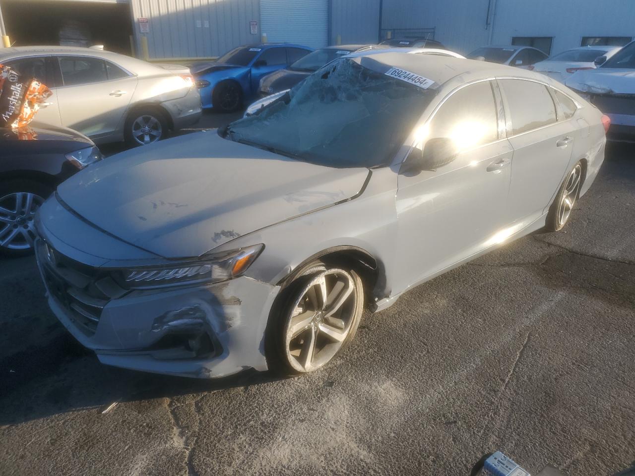 2022 HONDA ACCORD SPORT VIN:1HGCV1F34NA122255