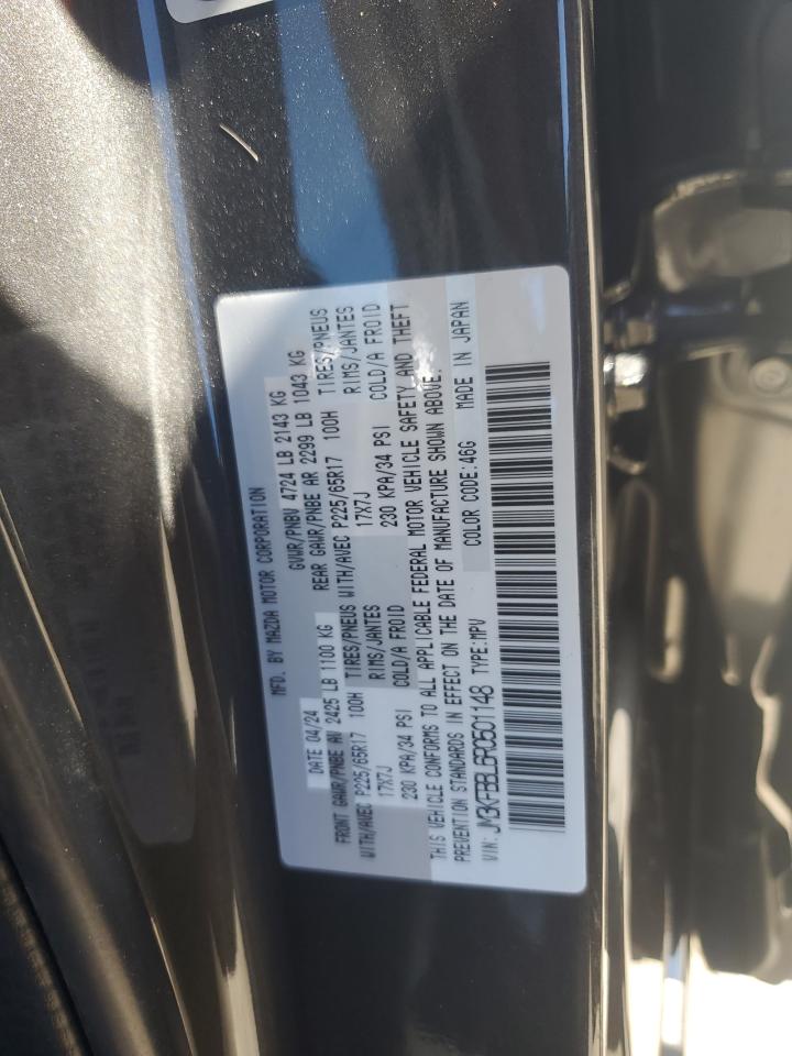 2024 MAZDA CX-5 SELECT VIN:JM3KFBBL6R0501148