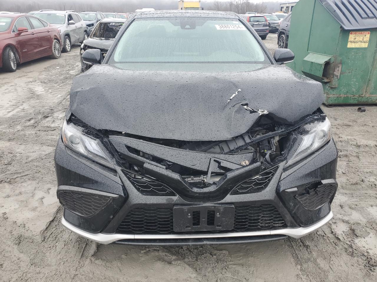 2022 TOYOTA CAMRY TRD VIN:4T1KZ1AK1NU060708