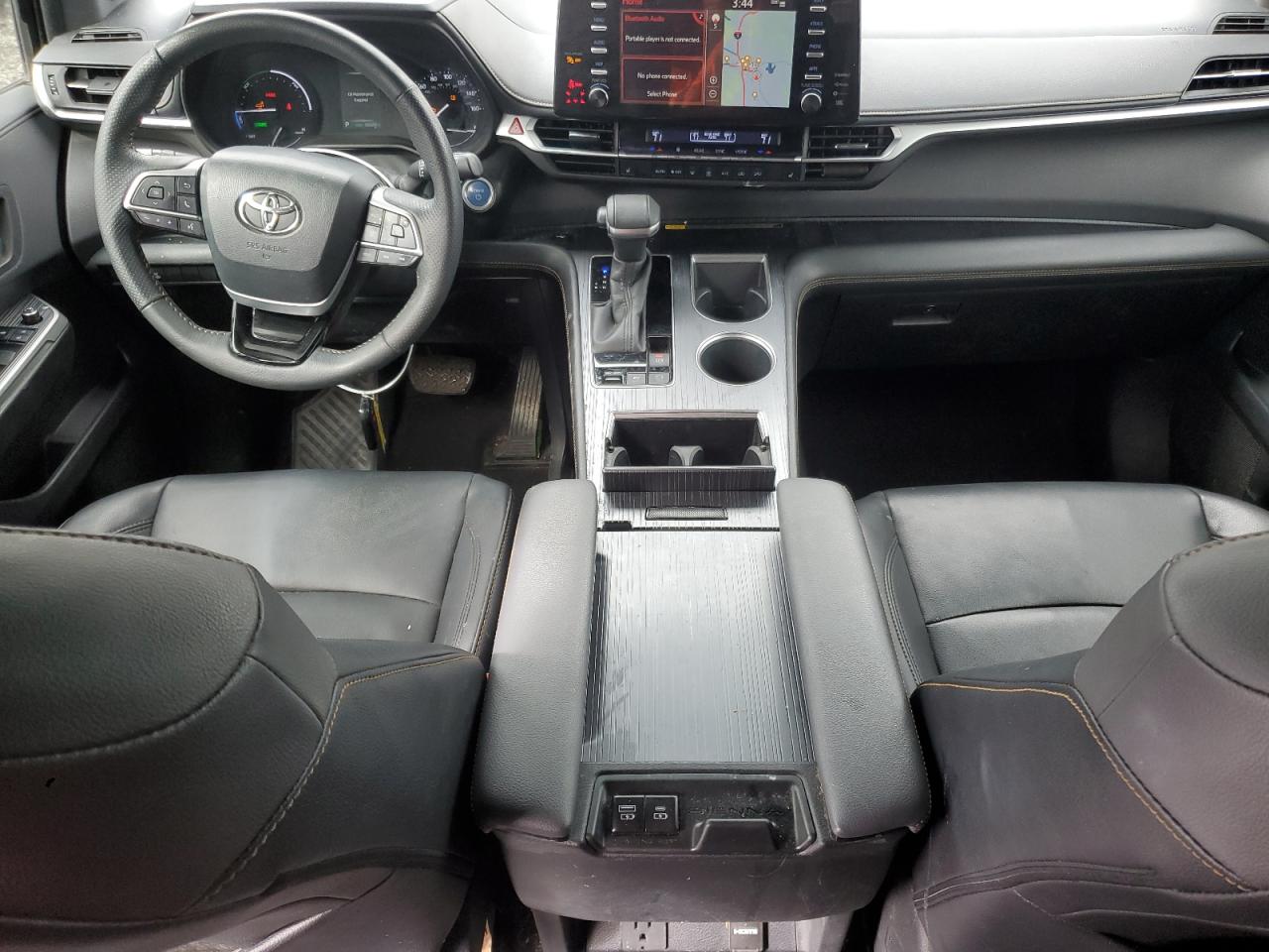 2022 TOYOTA SIENNA XLE VIN:5TDASKFC7NS057392