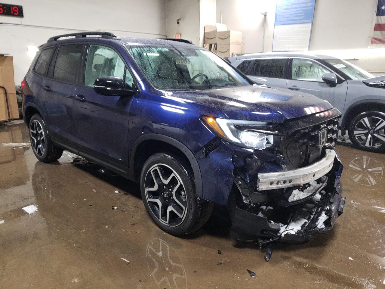 2022 HONDA PASSPORT ELITE VIN:5FNYF8H0XNB007521