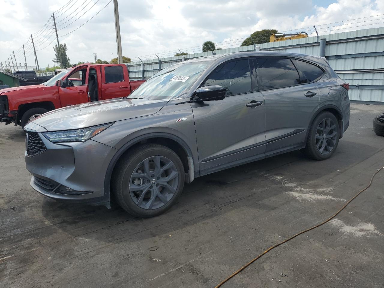2023 ACURA MDX A-SPEC VIN:5J8YE1H02PL040024