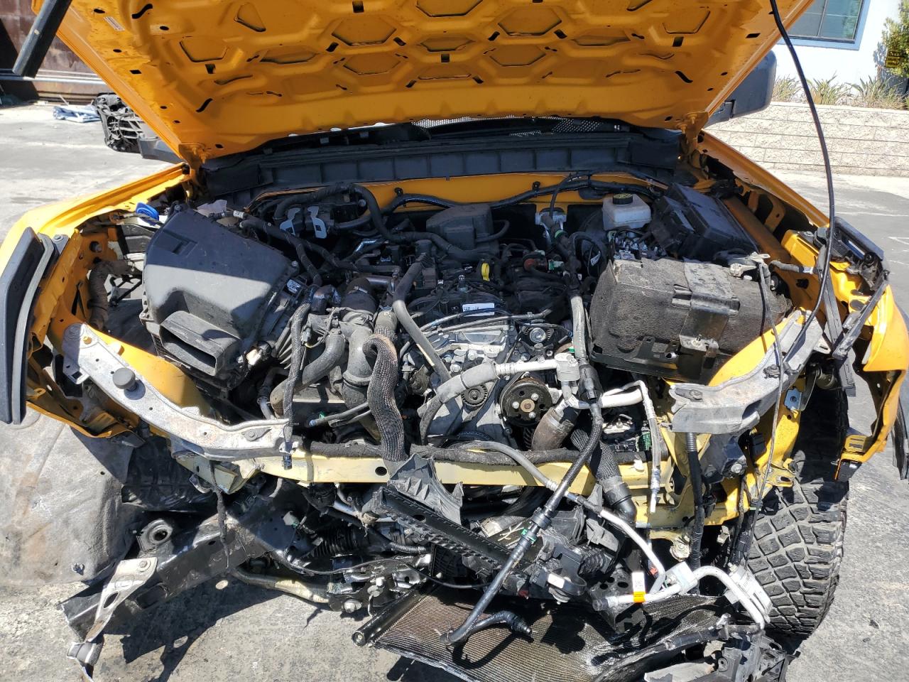 2022 FORD BRONCO BASE VIN:1FMEE5DH6NLB14350
