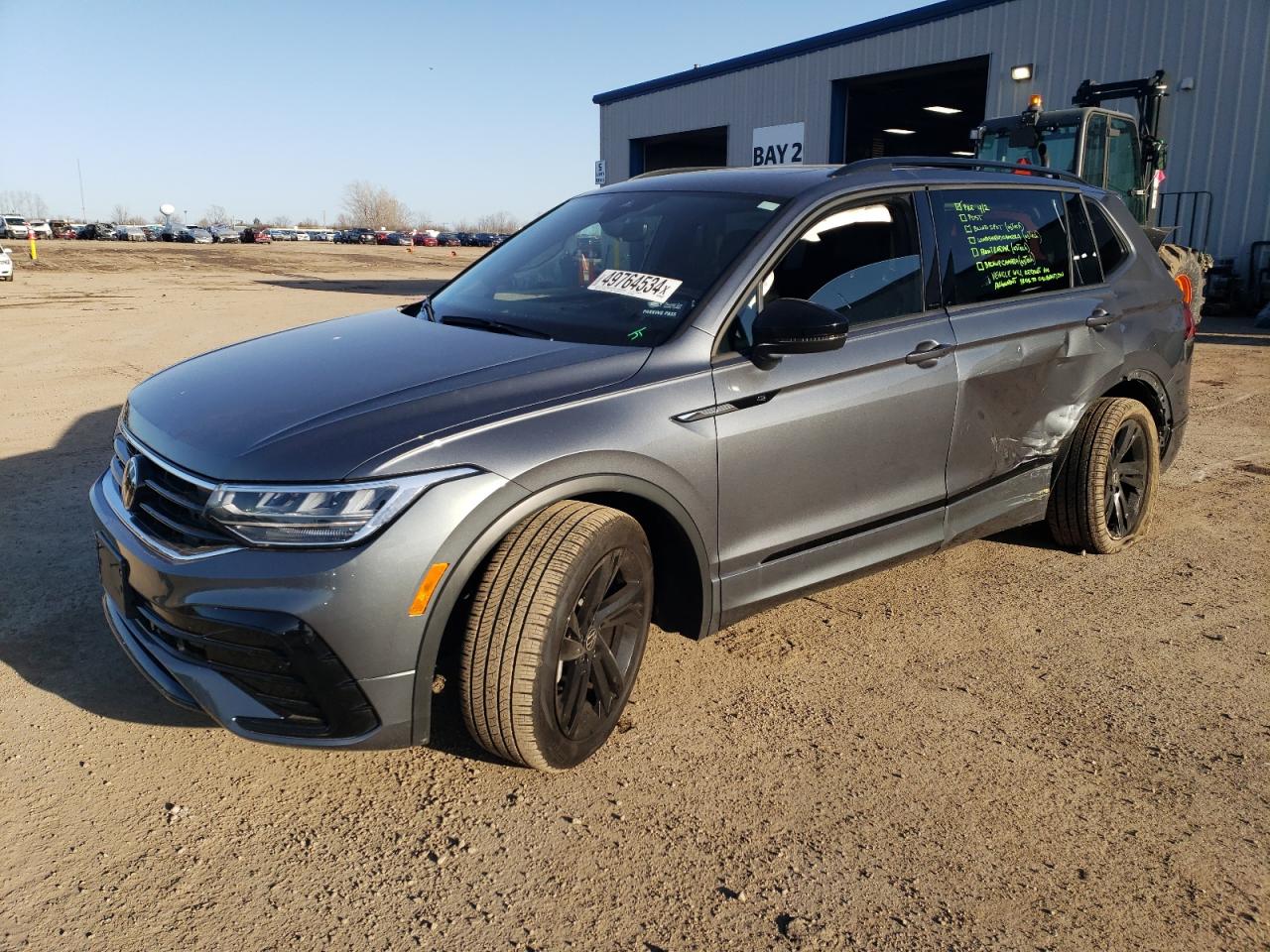 2023 VOLKSWAGEN TIGUAN SE R-LINE BLACK VIN:3VVCB7AX0PM084664