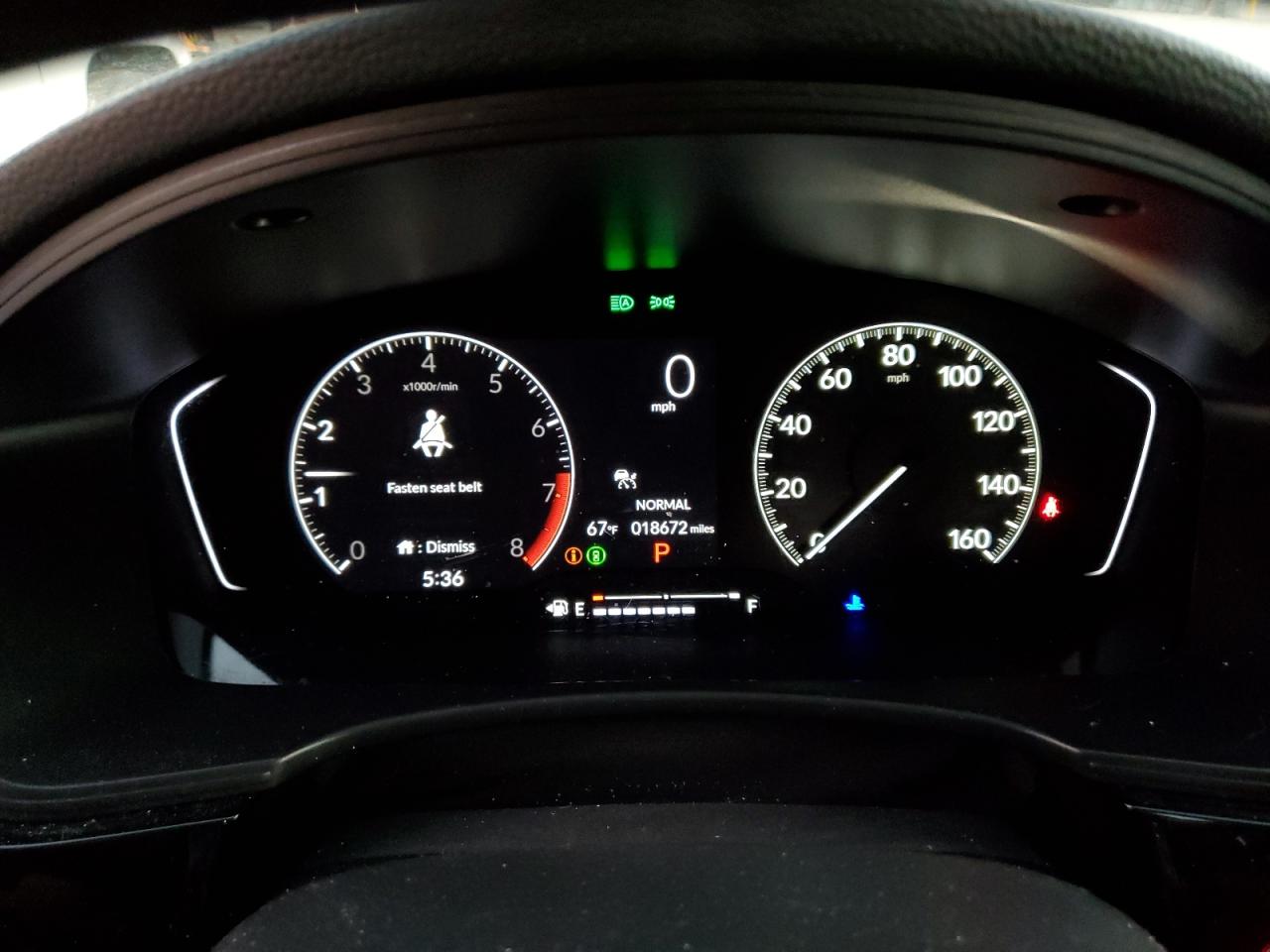 2022 HONDA CIVIC SPORT VIN:2HGFE2F57NH593113