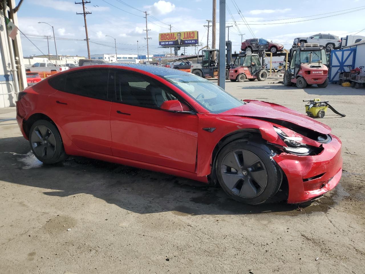2022 TESLA MODEL 3  VIN:5YJ3E1EA3NF131499