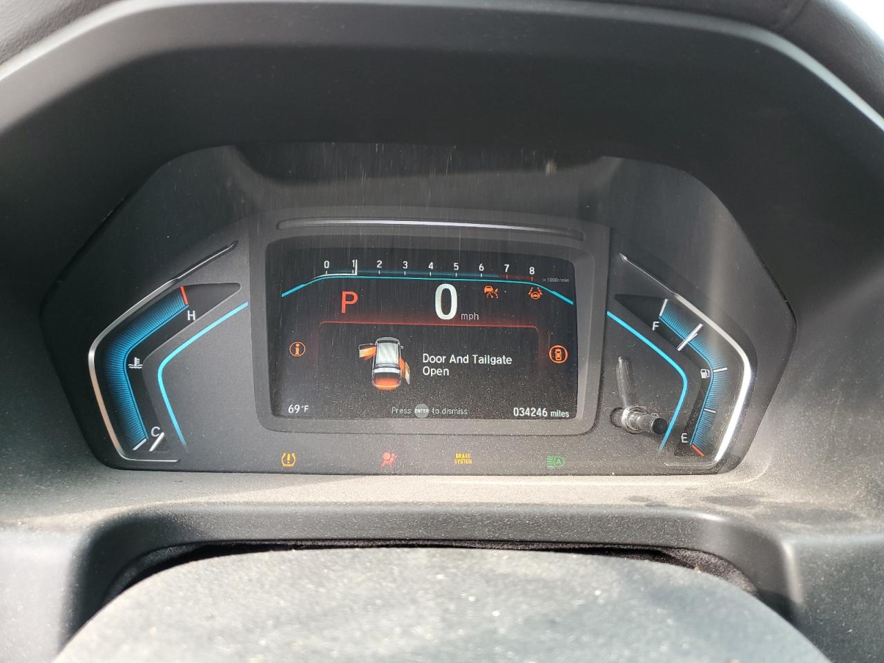 2022 HONDA ODYSSEY TOURING VIN:5FNRL6H87NB044291