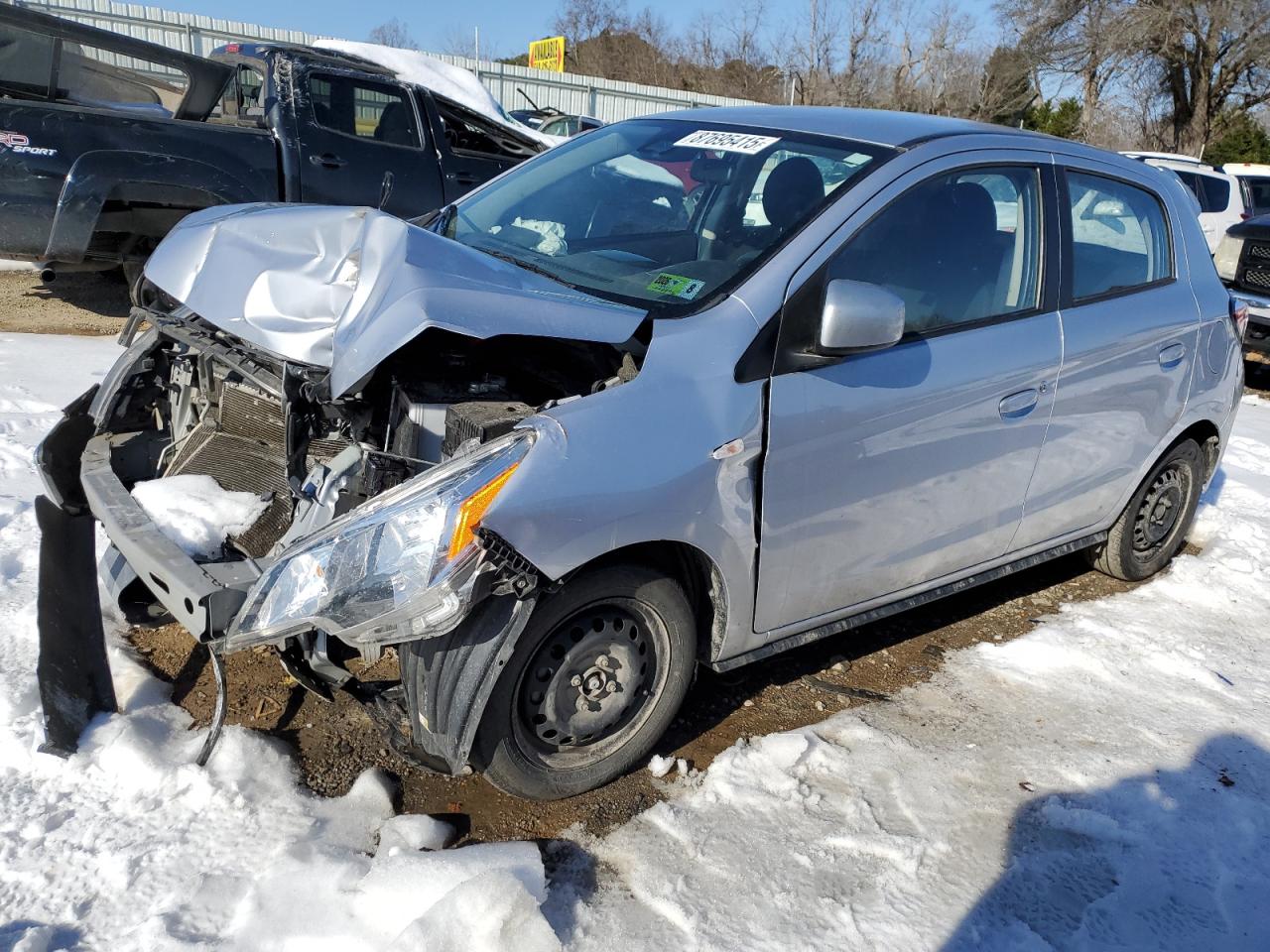 2022 MITSUBISHI MIRAGE ES VIN:ML32AUHJ8NH008384