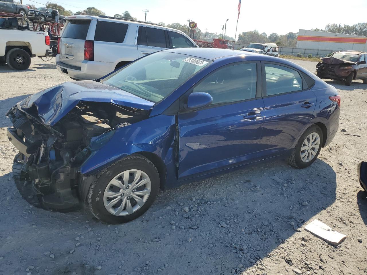 2022 HYUNDAI ACCENT SE VIN:3KPC24A62NE163913