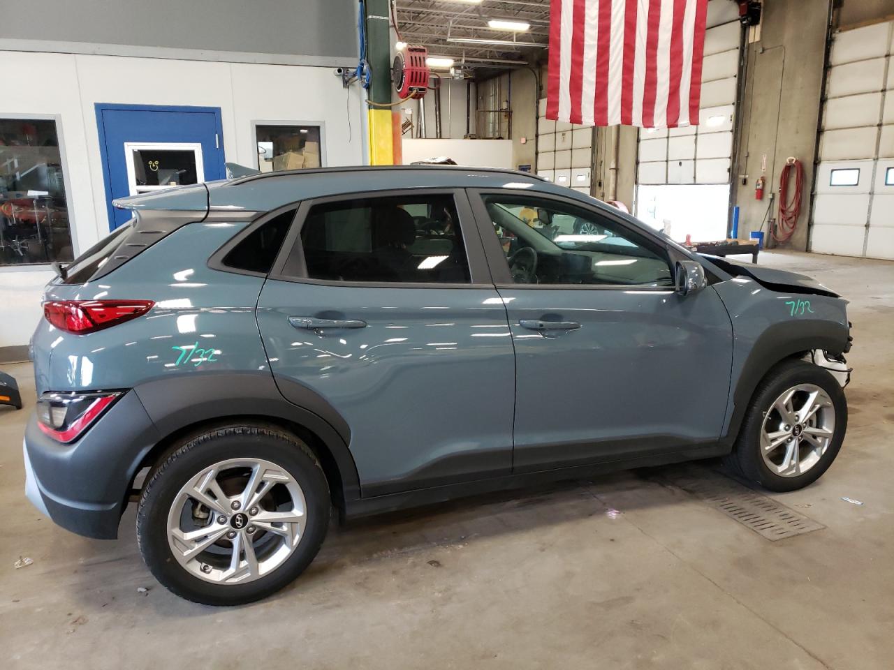 2022 HYUNDAI KONA SEL VIN:KM8K62AB4NU888475