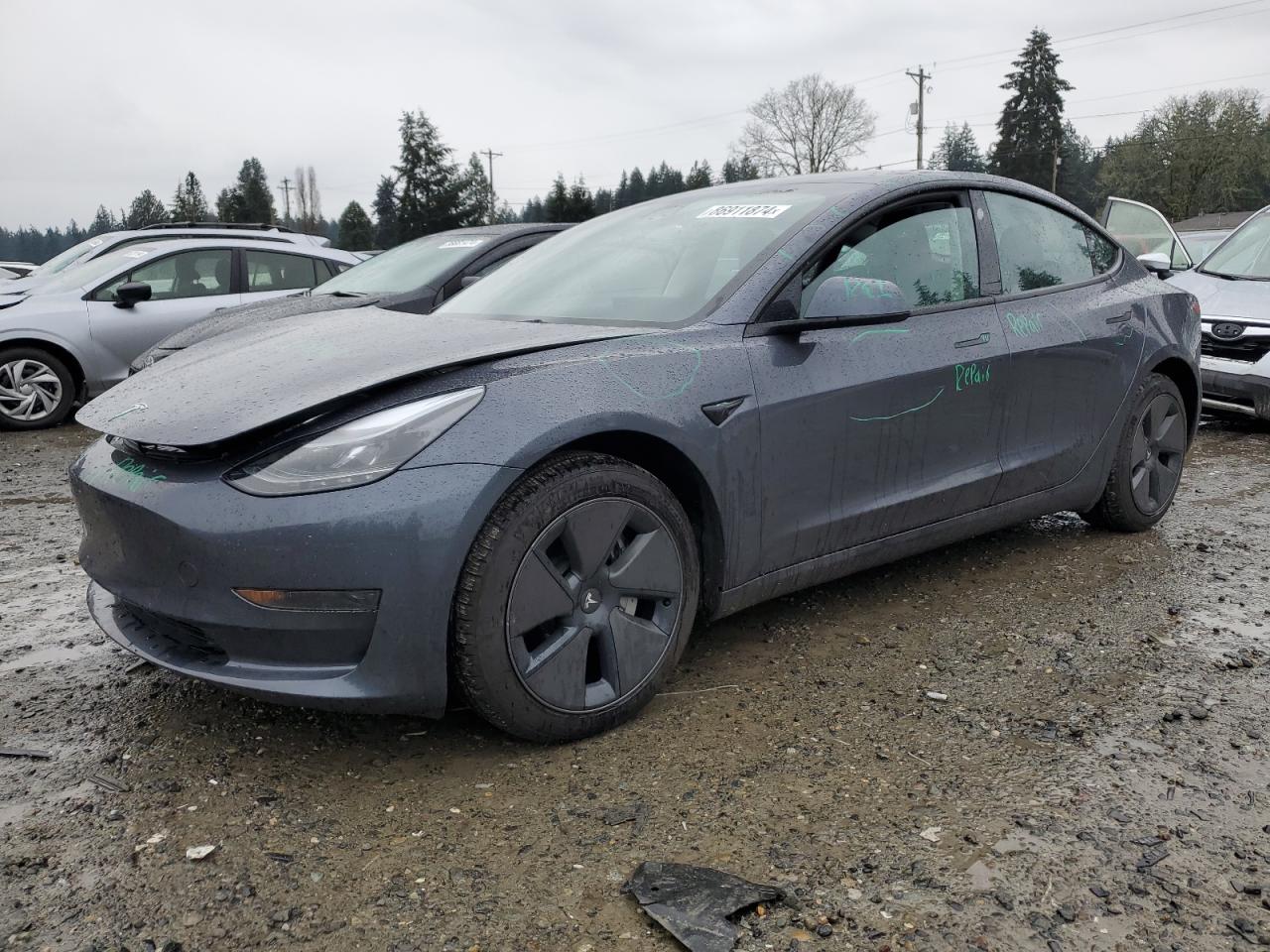 2023 TESLA MODEL 3  VIN:5YJ3E1EA8PF664676