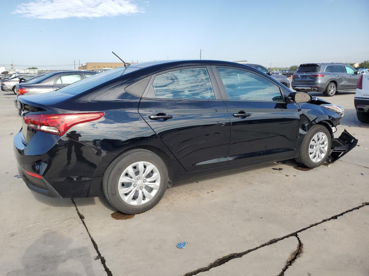 2022 HYUNDAI ACCENT SE VIN:3KPC24A61NE182565