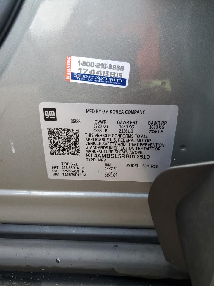 2024 BUICK ENCORE GX PREFERRED VIN:KL4AMBSL5RB012510