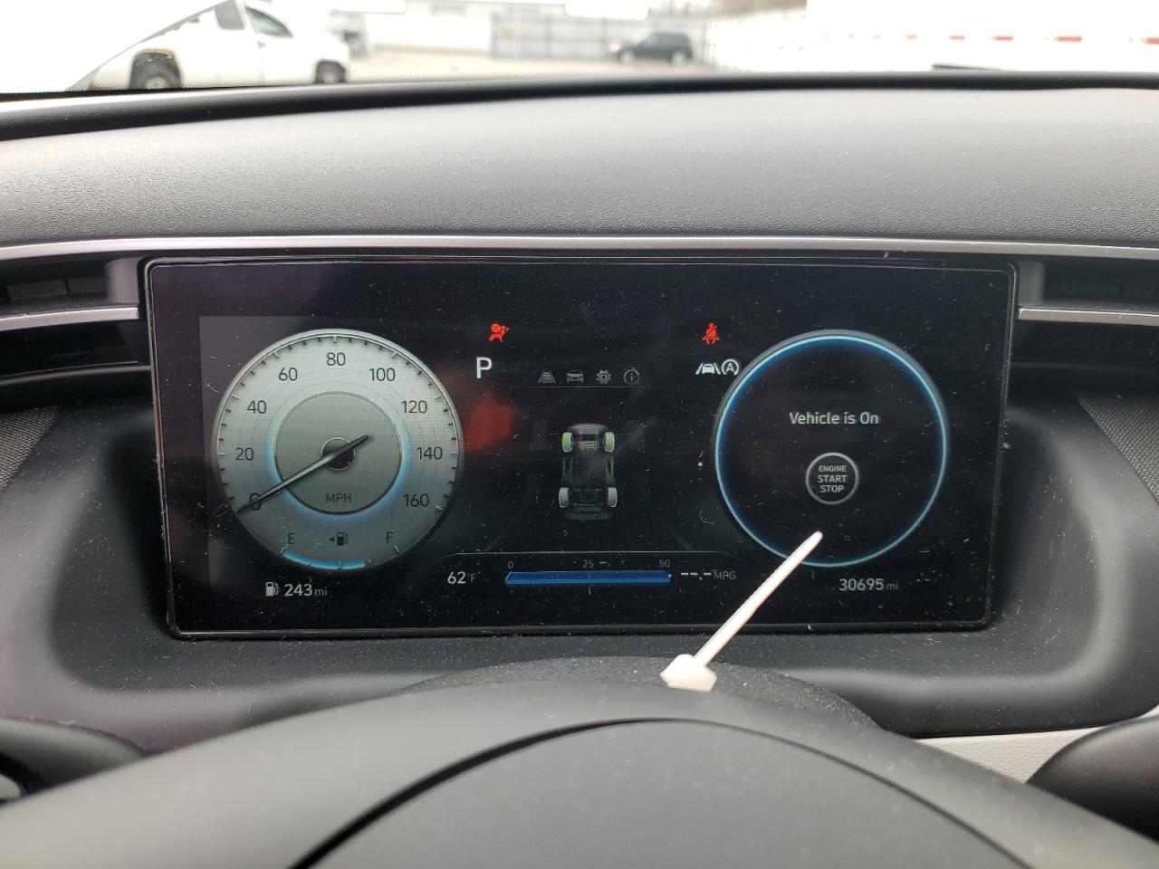 2022 HYUNDAI TUCSON SEL VIN:5NMJFCAE2NH061369