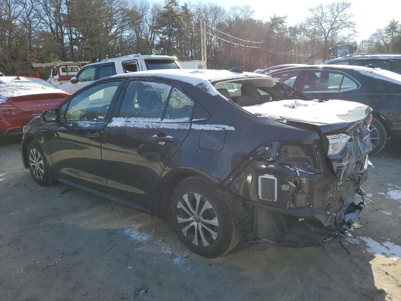 2022 TOYOTA COROLLA LE VIN:JTDEAMDE6NJ056476
