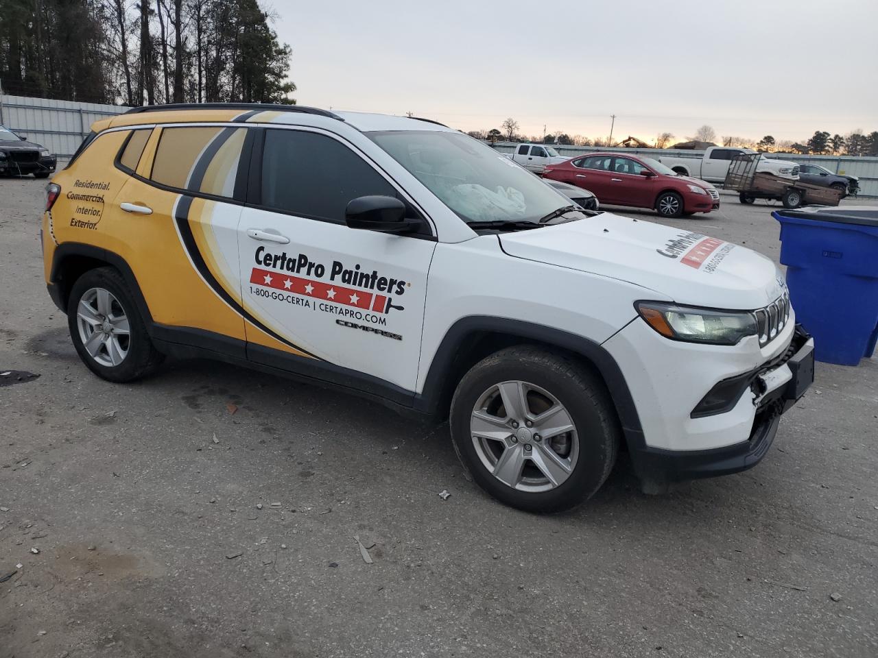 2022 JEEP COMPASS LATITUDE VIN:WBA3N9C51FK247306