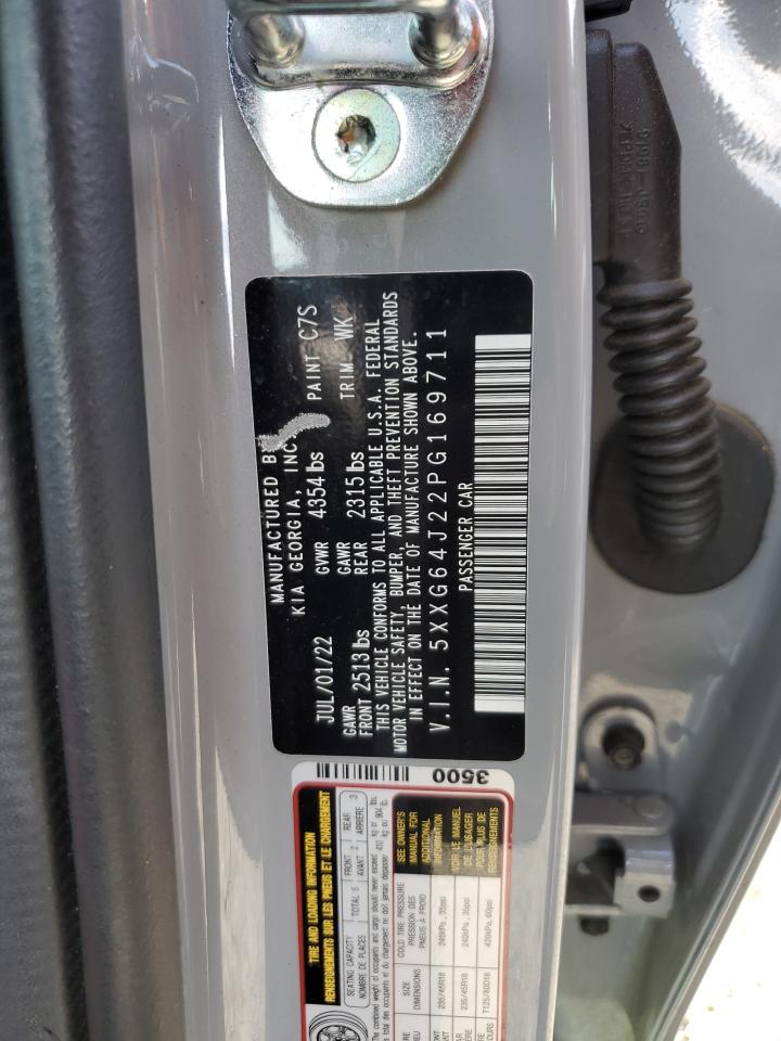 2023 KIA K5 GT LINE VIN:5XXG64J22PG169711