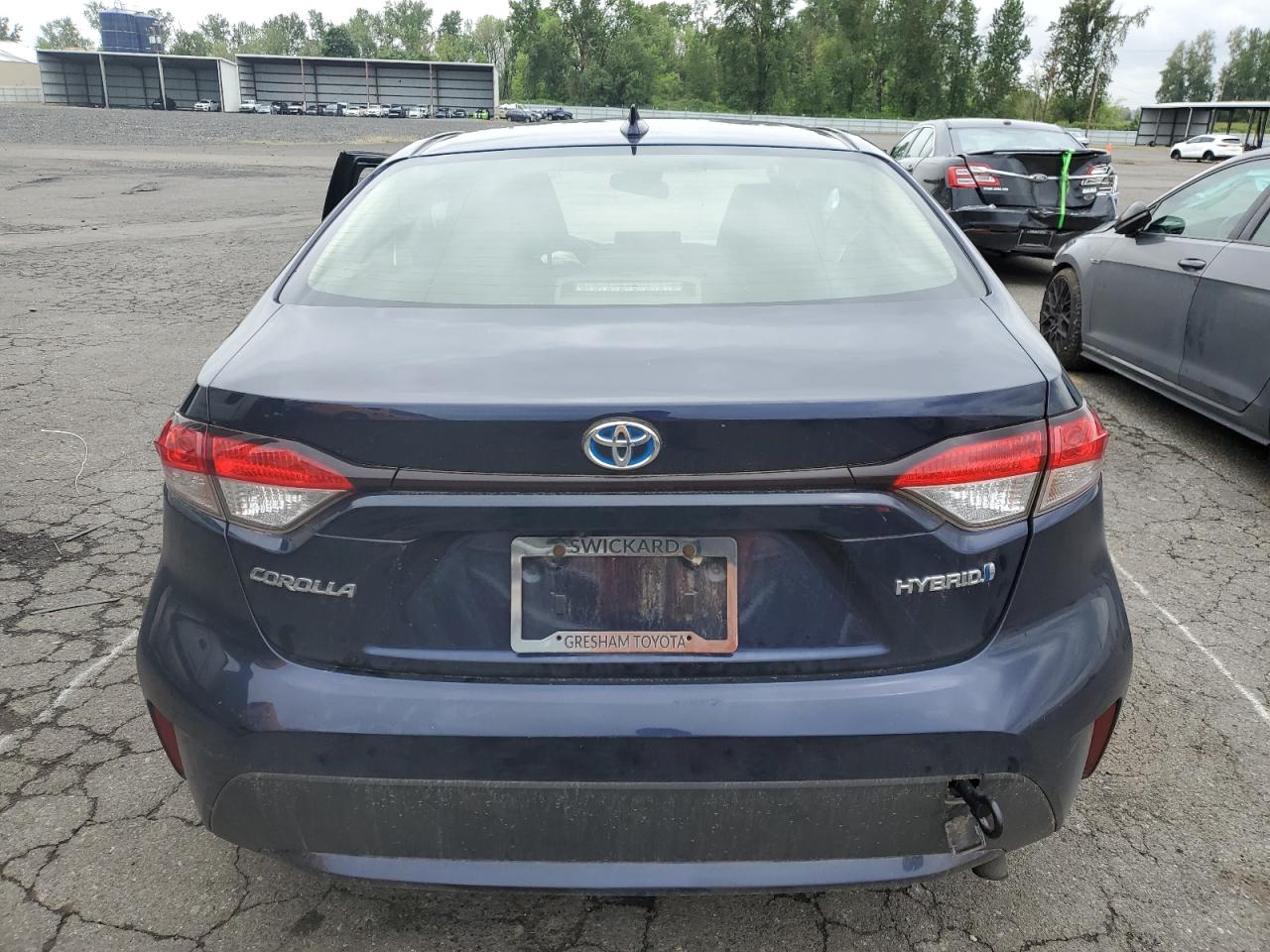 2022 TOYOTA COROLLA LE VIN:JTDEAMDE8NJ053806