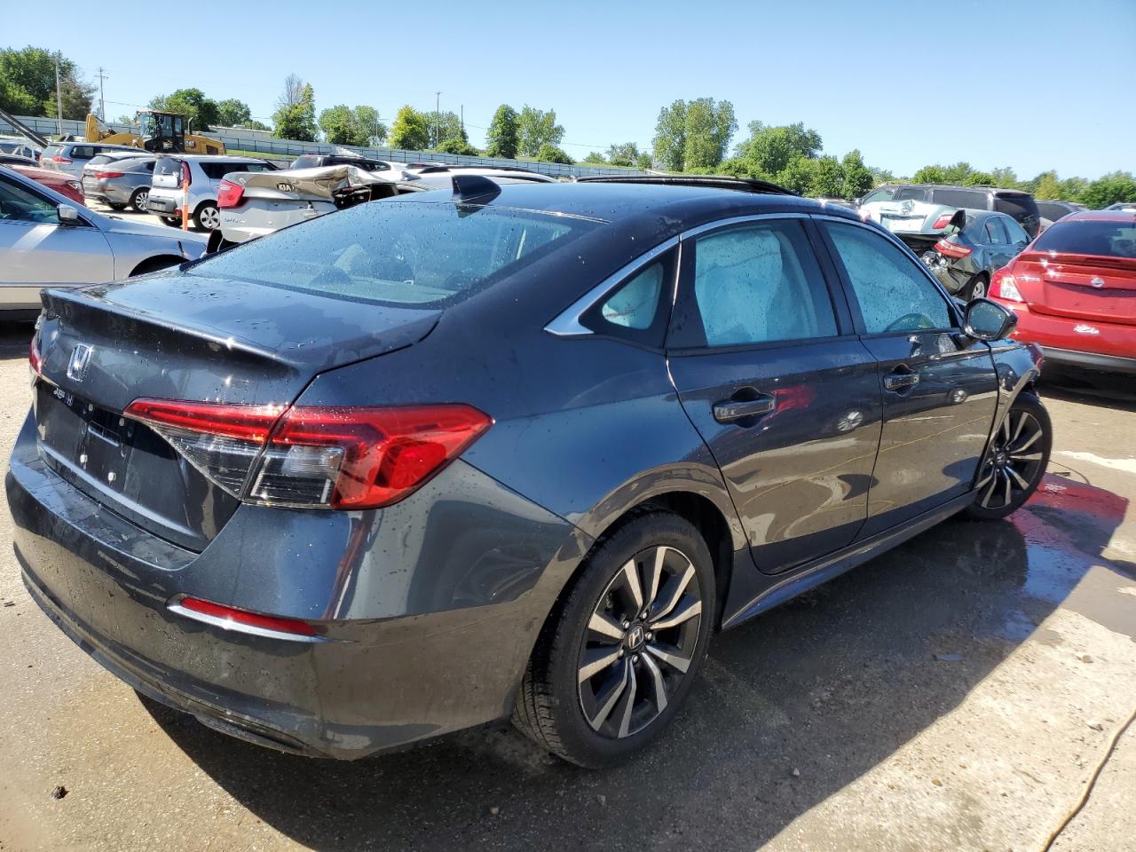 2022 HONDA CIVIC EX VIN:2HGFE1F70NH318873