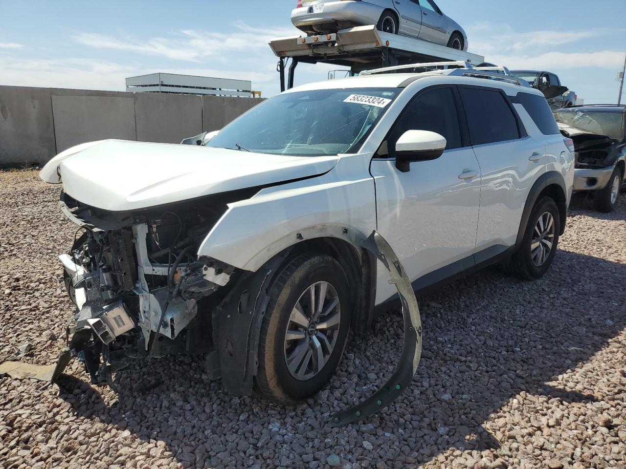 2022 NISSAN PATHFINDER SL VIN:5N1DR3CA8NC254165