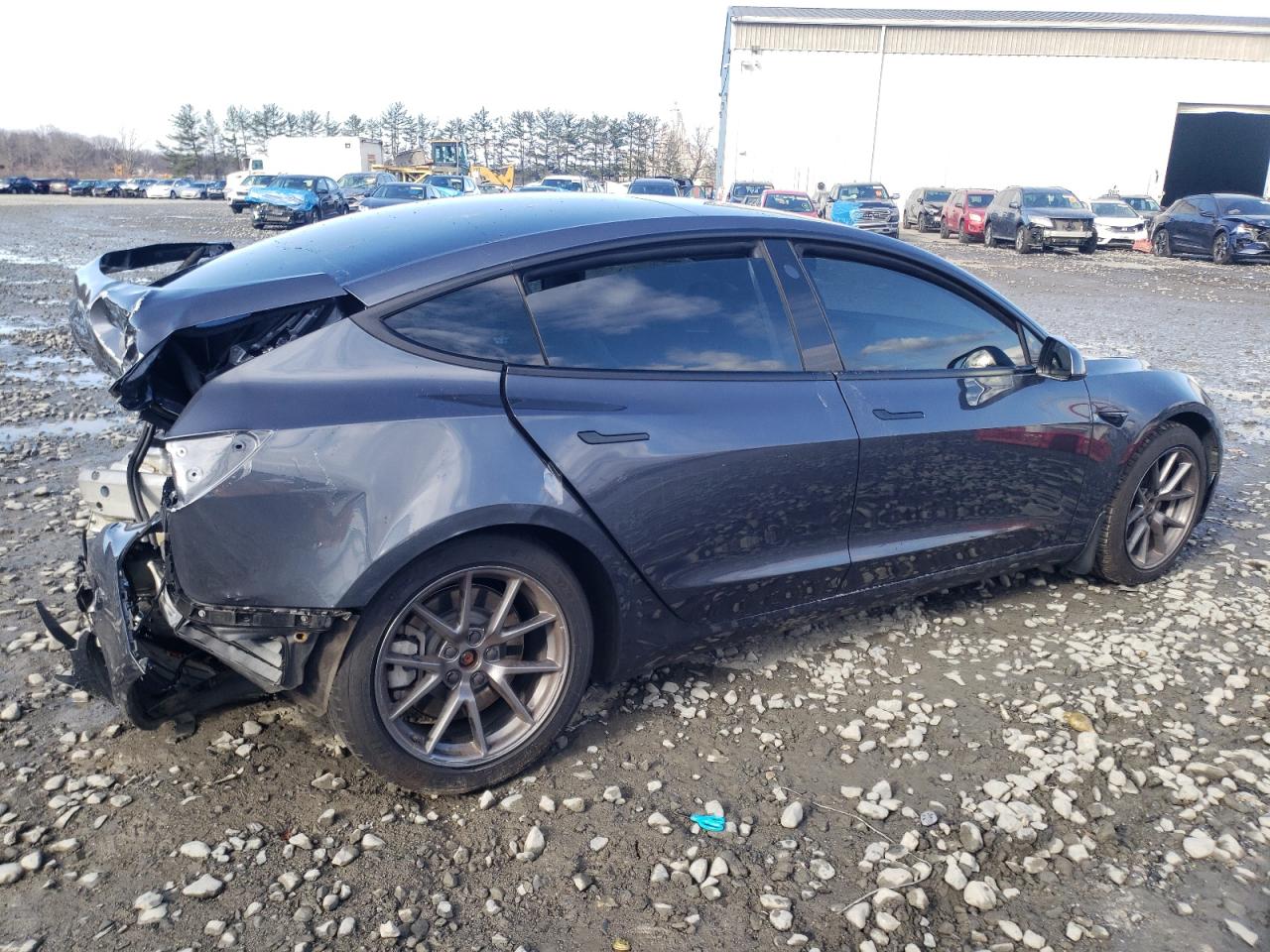 2022 TESLA MODEL 3  VIN:5YJ3E1EB2NF344453