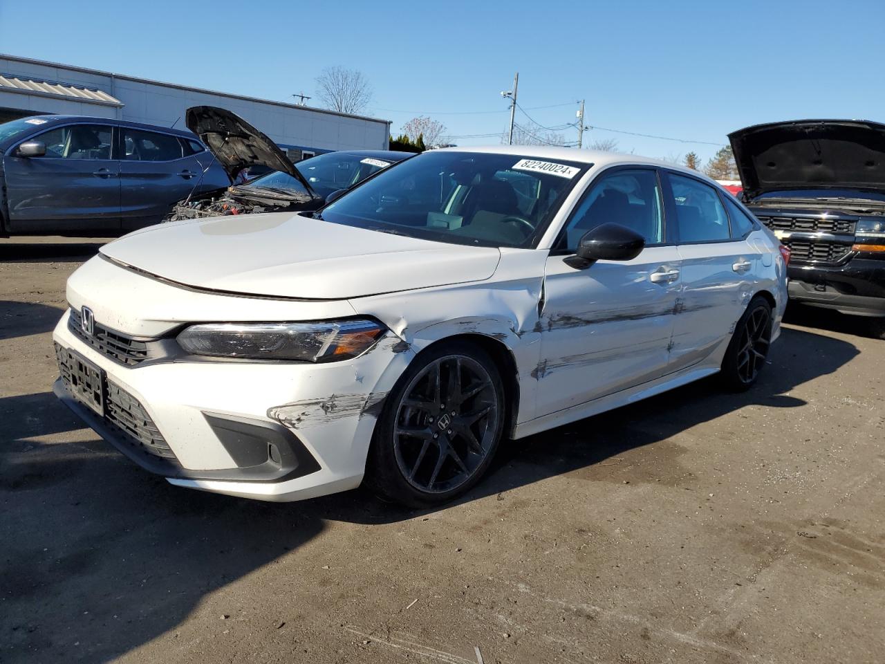 2022 HONDA CIVIC SPORT VIN:2HGFE2F50NH530466