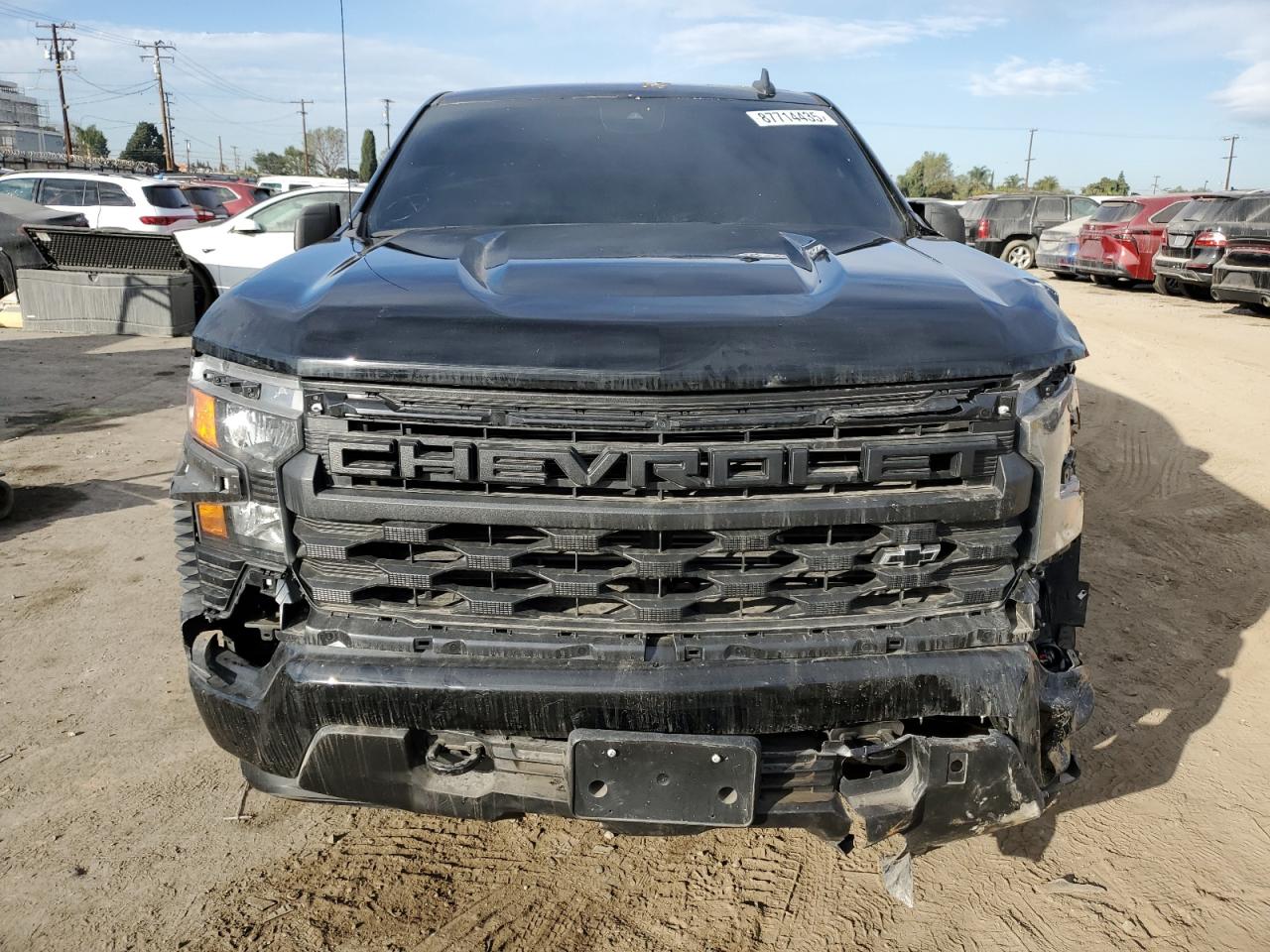 2023 CHEVROLET SILVERADO K1500 CUSTOM VIN:1GCPDBEK3PZ174756