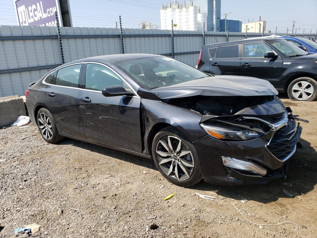 2022 CHEVROLET MALIBU RS VIN:1G1ZG5ST1NF196731