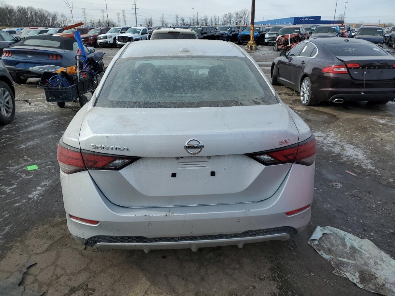 2022 NISSAN SENTRA SV VIN:3N1AB8CV5NY273259