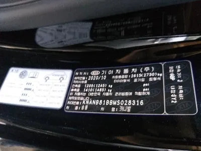 2020 Kia Carnival KNANB81BBMS028316 VIN:KNANB81BBMS028316