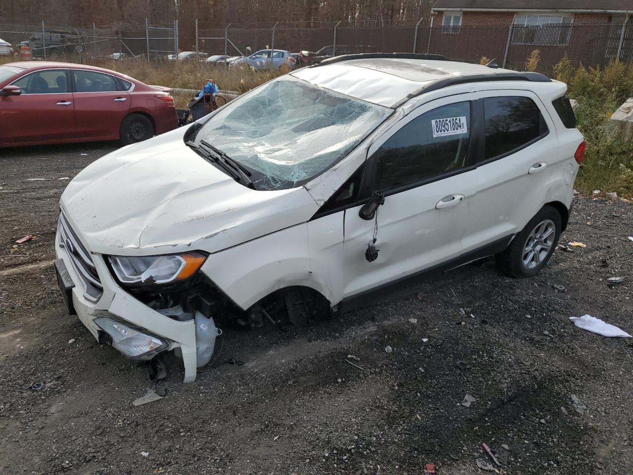 2022 FORD ECOSPORT SE VIN:MAJ6S3GL7NC466364