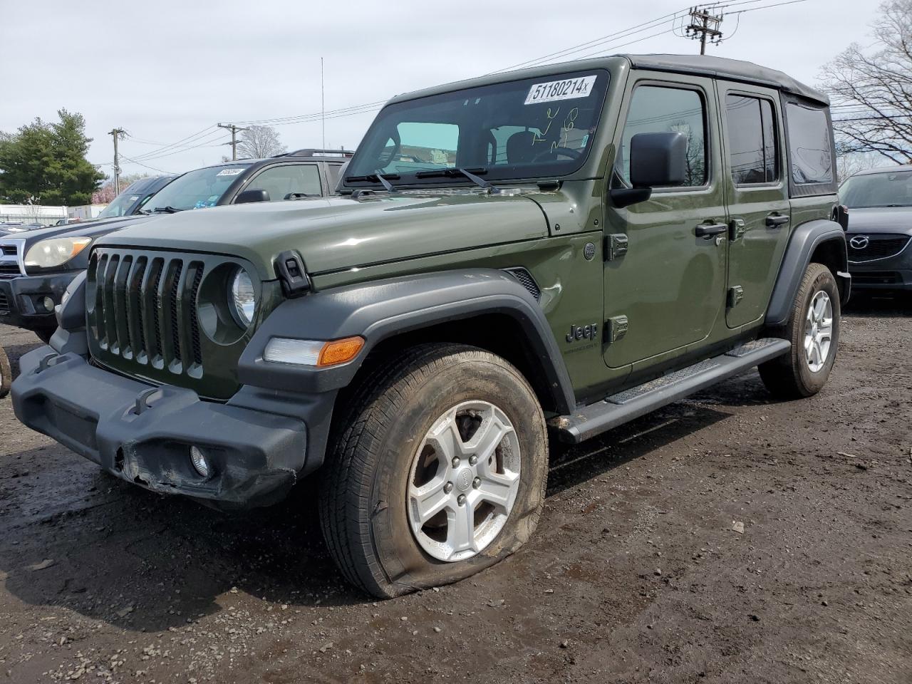 2023 JEEP WRANGLER SPORT VIN:1C4HJXDN9PW560802