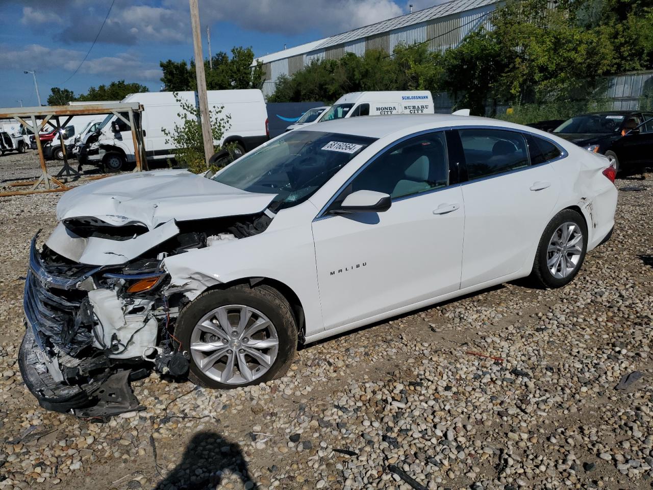 2022 CHEVROLET MALIBU LT VIN:1G1ZD5ST4NF130800