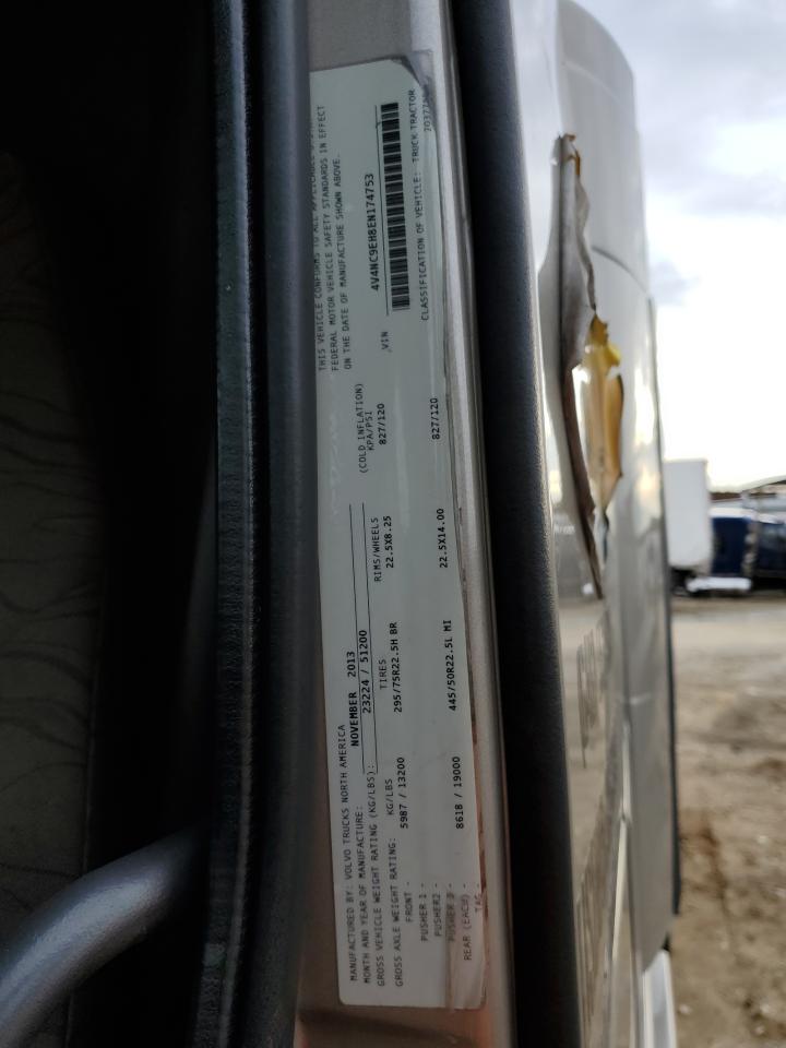 2022 VOLVO VN VNL VIN:4V4NC9EH8EN174753