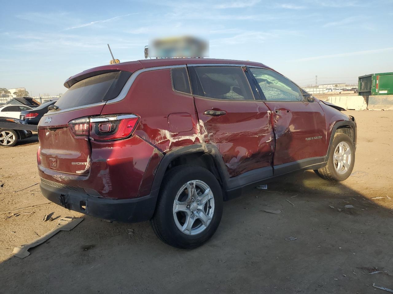 2022 JEEP COMPASS SPORT VIN:3C4NJDAB7NT221115