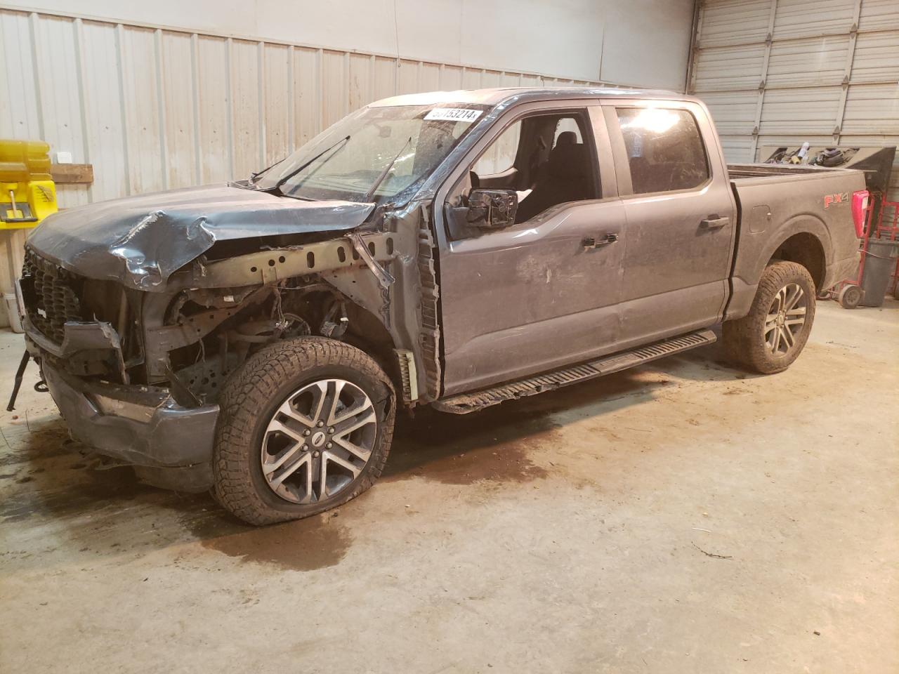 2022 FORD F150 SUPERCREW VIN:1FTFW1E86NKD75464