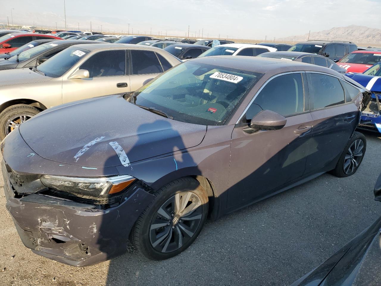 2024 HONDA CIVIC EXL VIN:19XFL1H72RE004371