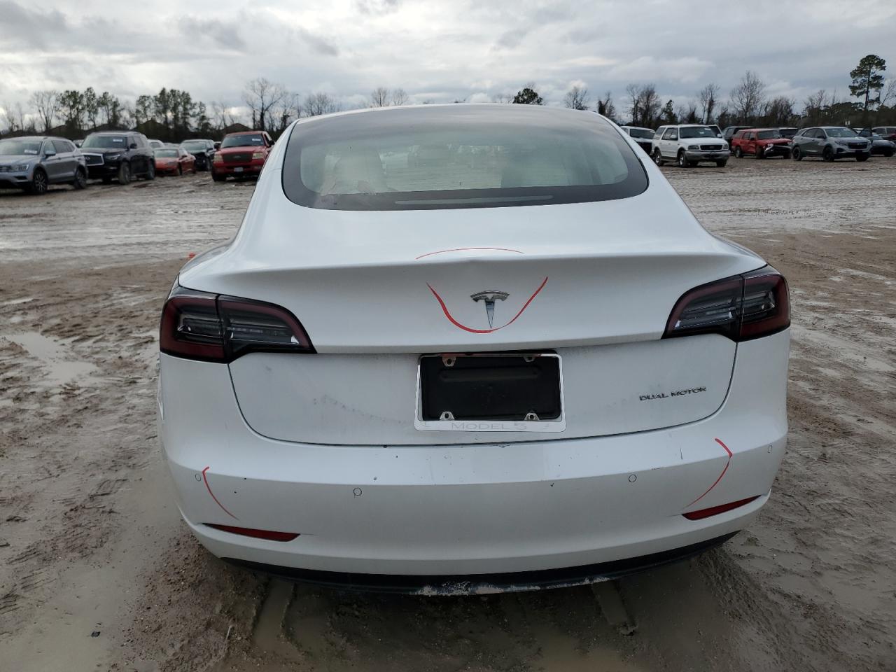 2022 TESLA MODEL 3  VIN:5YJ3E1EB9NF167318