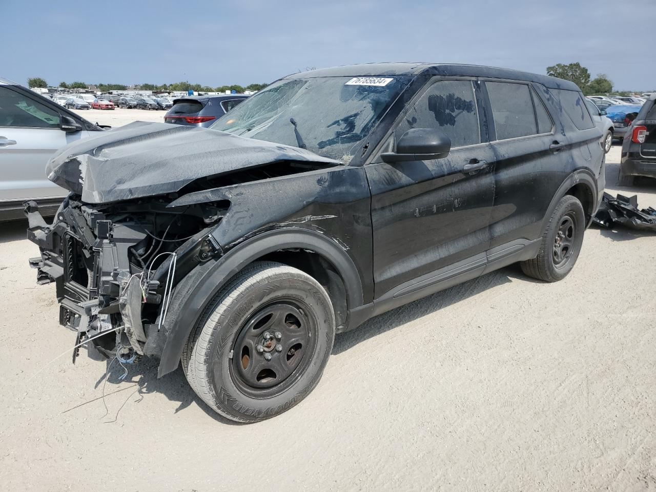 2022 FORD EXPLORER POLICE INTERCEPTOR VIN:1FM5K8AB4NGC24333