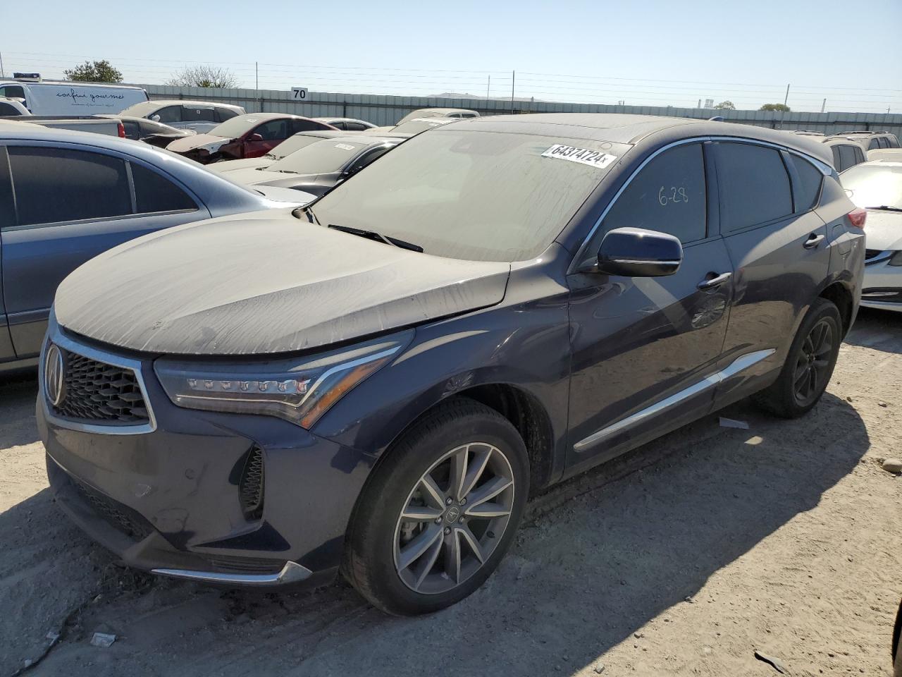 2023 ACURA RDX TECHNOLOGY VIN:WP0AA2A8XNS255297