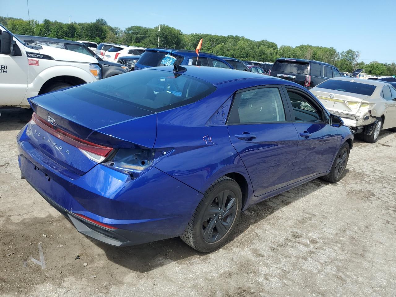 2022 HYUNDAI ELANTRA SEL VIN:KMHLM4AGXNU294815