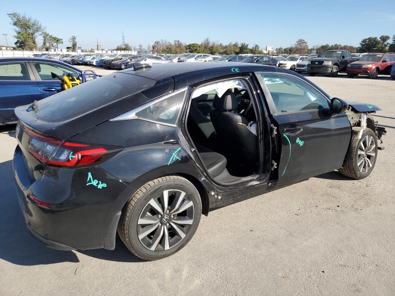 2024 HONDA CIVIC EXL VIN:19XFL1H74RE001164