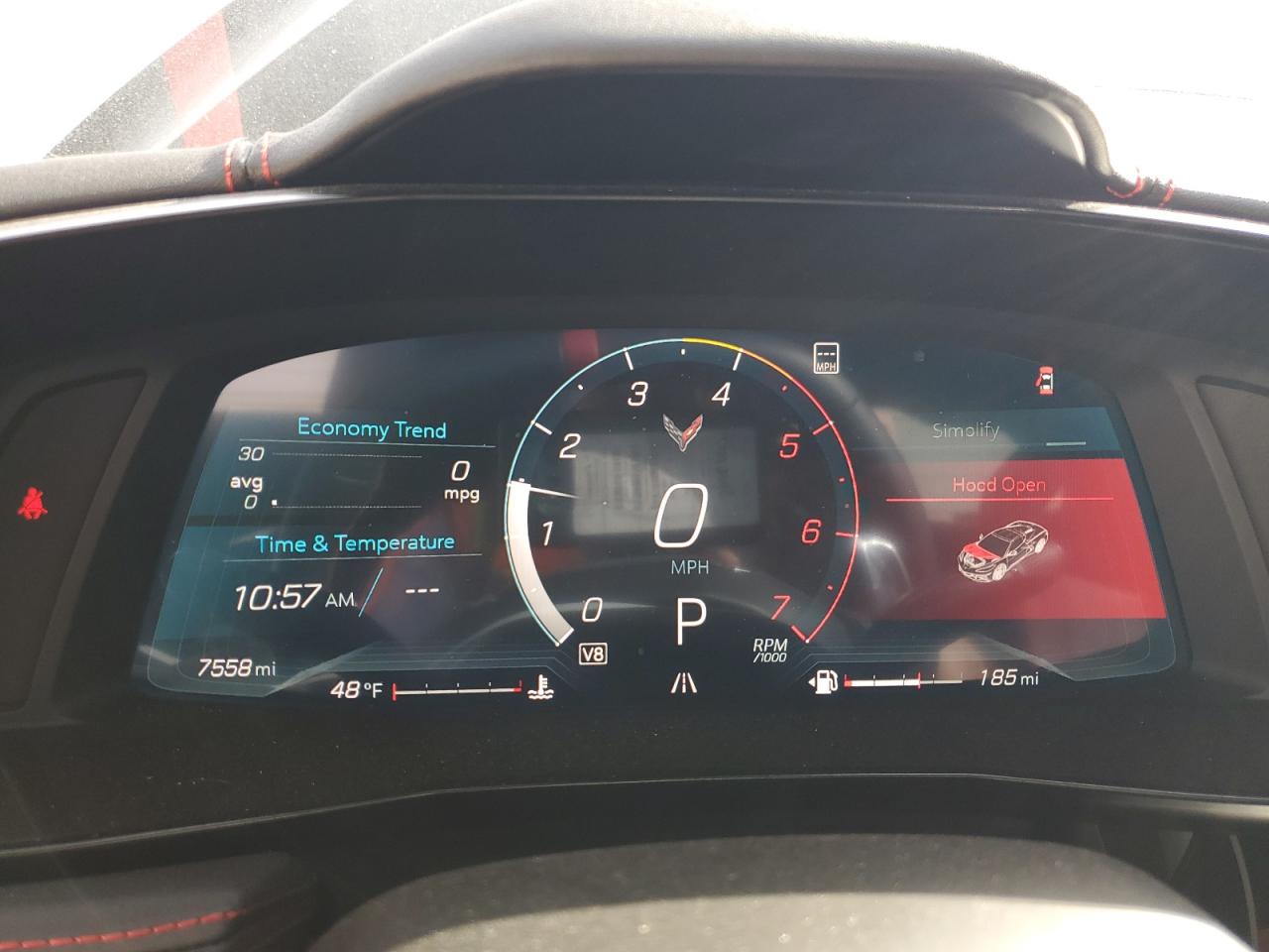 2023 CHEVROLET CORVETTE STINGRAY 2LT VIN:1G1YB2D44P5109847