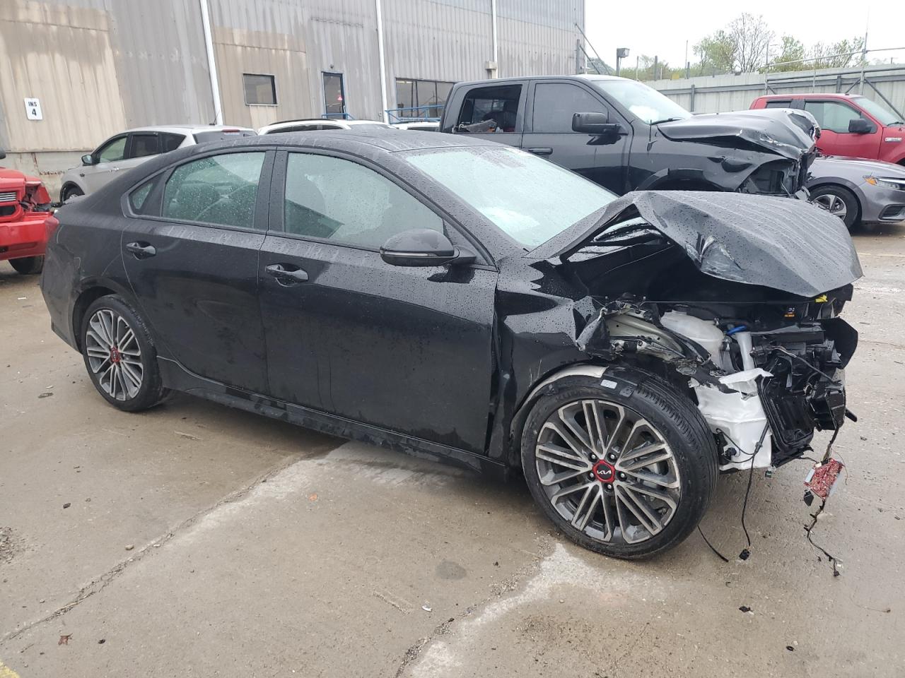 2022 KIA FORTE GT VIN:3KPF44AC8NE443929