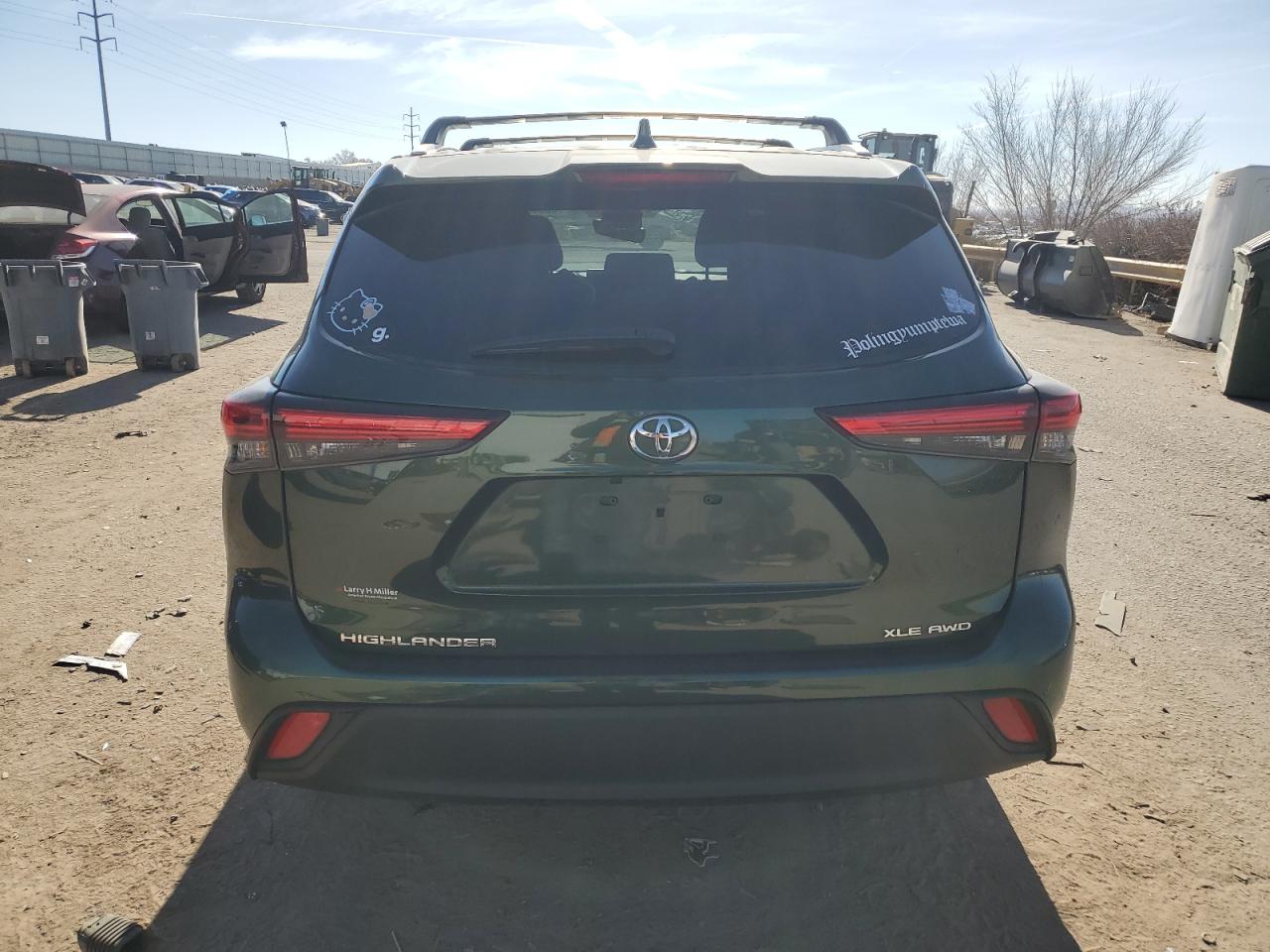 2023 TOYOTA HIGHLANDER L VIN:5TDKDRBH1PS513110