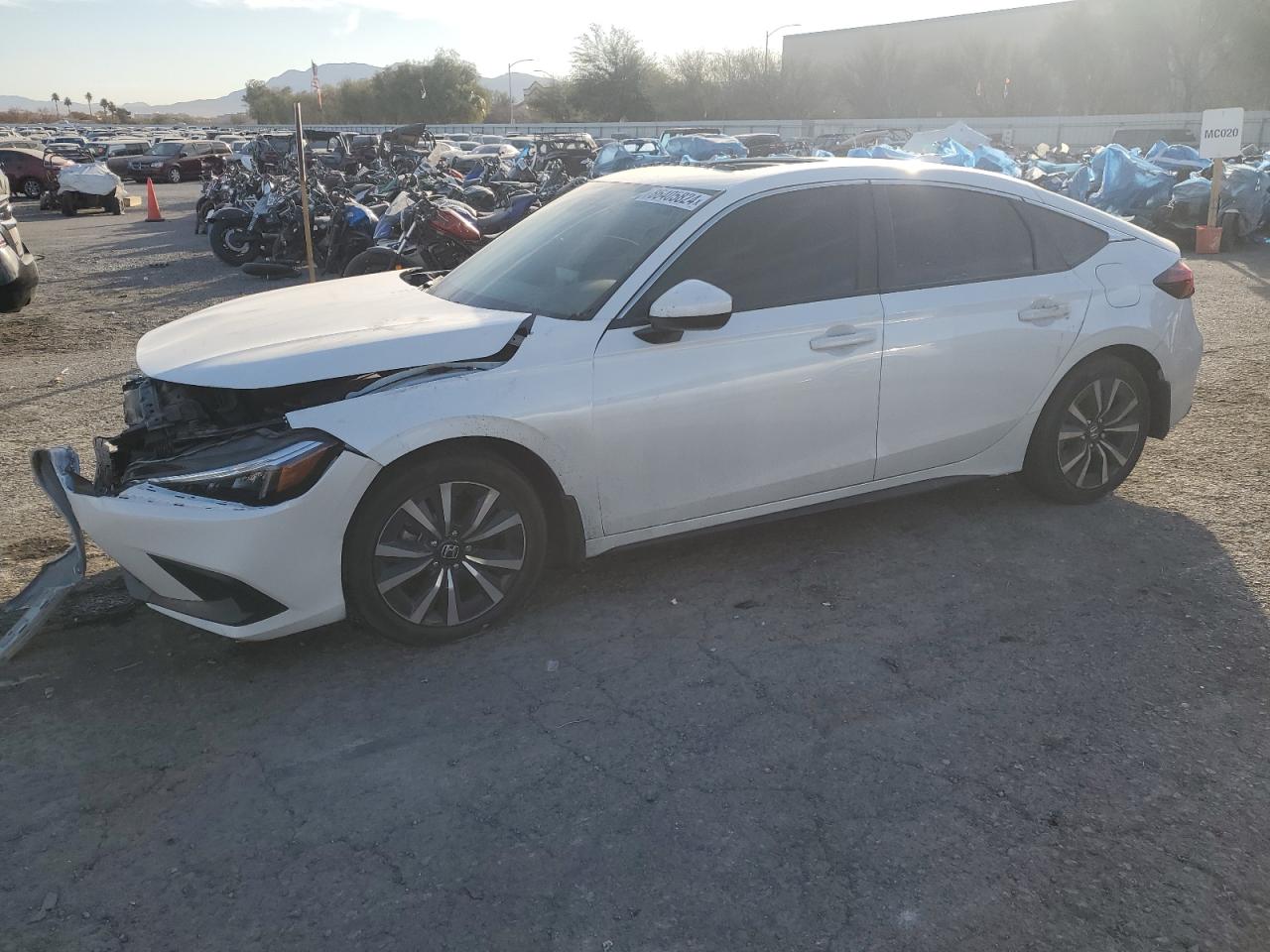 2024 HONDA CIVIC EXL VIN:19XFL1H73RE015248